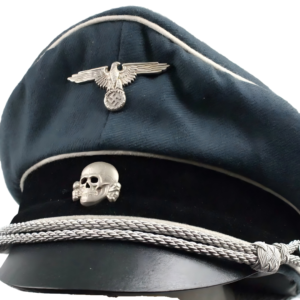 WW2 German SS Officer Visor Cap