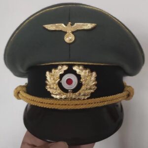 WW2 German Land Force General Visor Cap REPRODUCTION