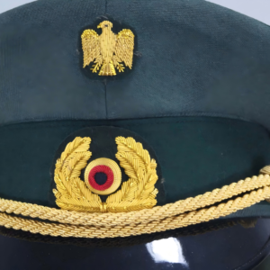 West German BGS General Embroidered Visor Cap