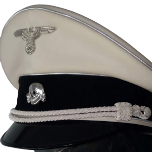 WW2 German SS White Visor Cap