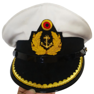 West German Navy Junior Officer Visor Cap REPRODUCTION
